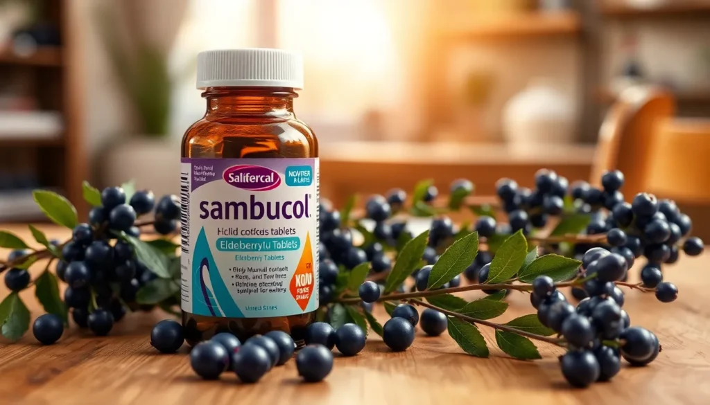 sambucol cold and flu tablets dosage